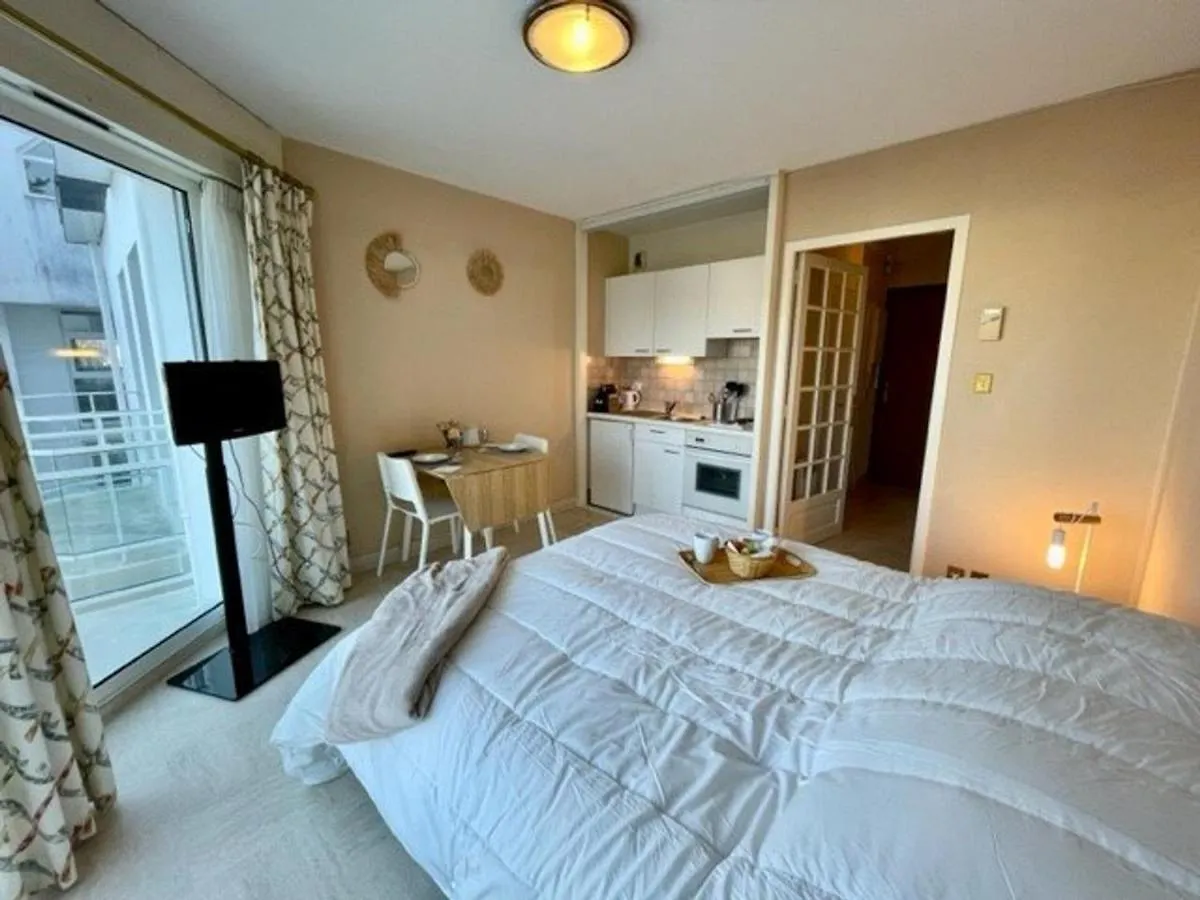 公寓 Studio Cosy A Quiberon - 20M² - 2 Pers. - 2Eme Etage - Proche Plage - Terrasse - Equipe Complet - Fr-1-478-232